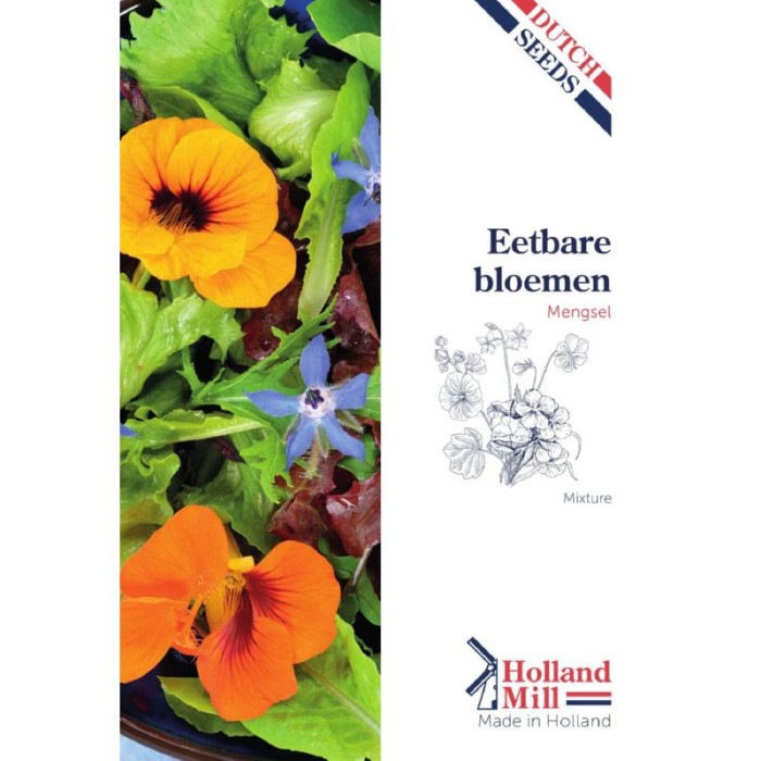 Jestivo cvijece-Mix-Holland Mill Eetbare Bloem Mixed-HM54886