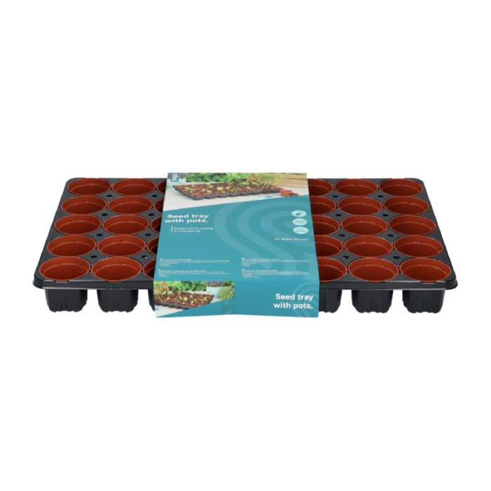 Tacna za uzgajanje-SOGO Grow Tray incl. 40 plastic pots-SO887350