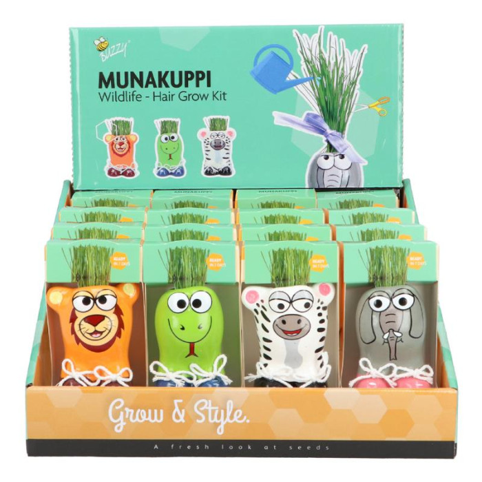 Display Buzzy® Wildlife Munakuppi 20 pcs-BZ088025