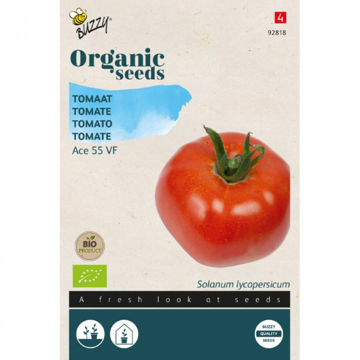 Paradajs-mesnati-Tomaten Ace 55 VF (BIO)-BZO92818