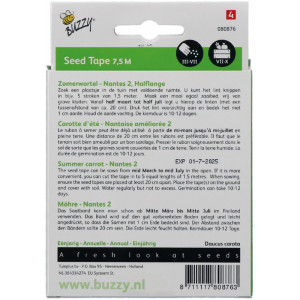 Buzzy® Seed Tape Carrots...