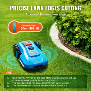 VEVOR Robotic Lawn Mower...