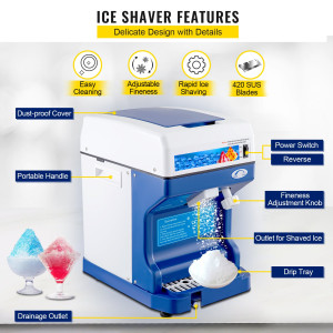 VEVOR Commercial Ice Shaver...