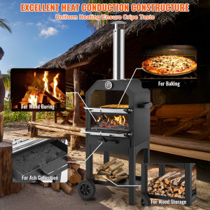 VEVOR 12" Outdoor Pizza...