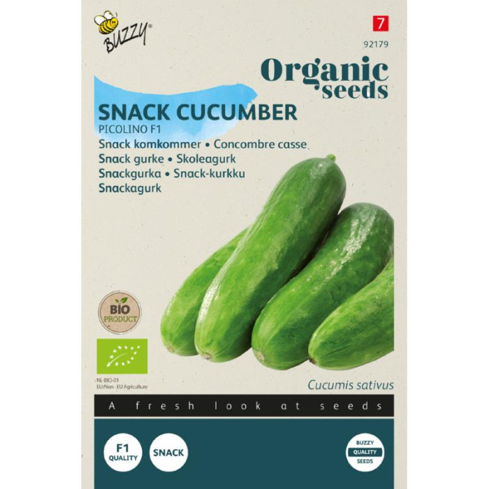 Buzzy® Organic Snack cucumber Picolino F1 (BIO)-BZ92179