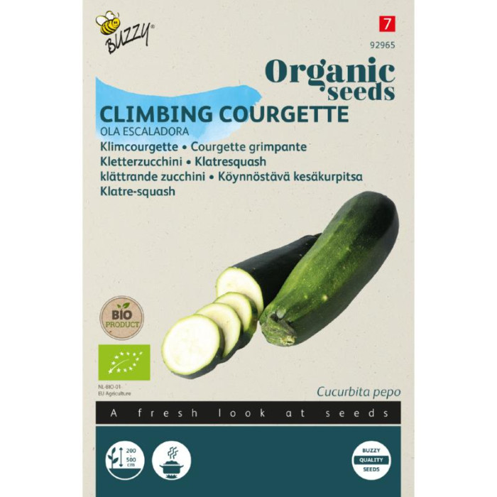 Buzzy® Organic Climbing courgette Ola Escaladora (BIO)-BZ92965