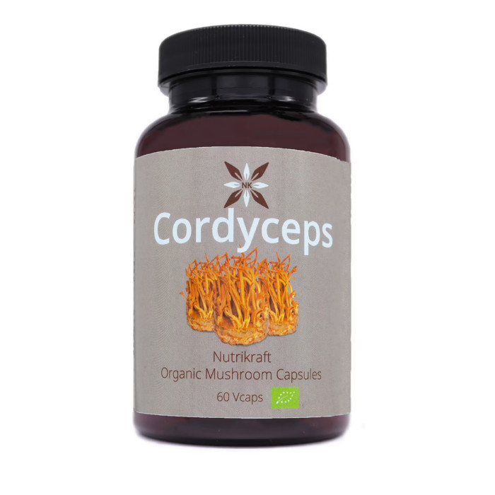 Cordyceps Mushroom Capsules Organic-VG56210