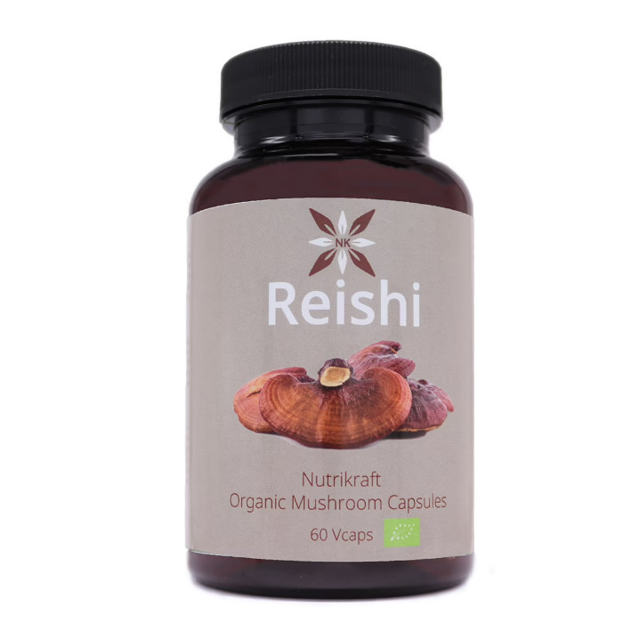 Nutrikraft - Reishi Capsules Organic 450mg-VG56170