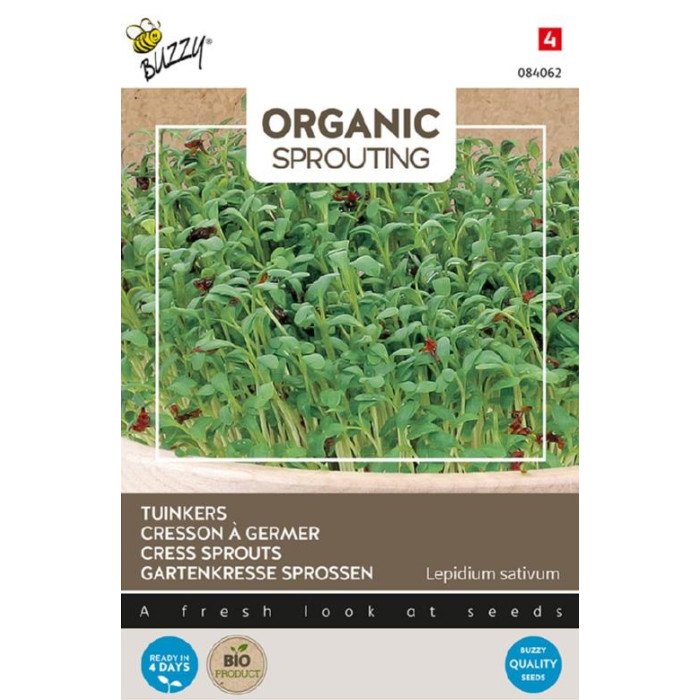Kres-Buzzy® Organic Sprouting Tuinkers (BIO)-BZ084062