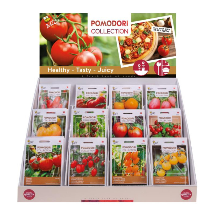 Sjemenski Paket Pomodori-Buzzy® Display Pomodori -12x15-080832